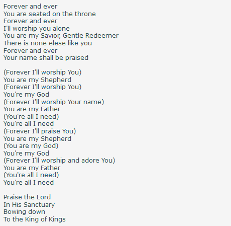 redeemed, his-mercy lyrics